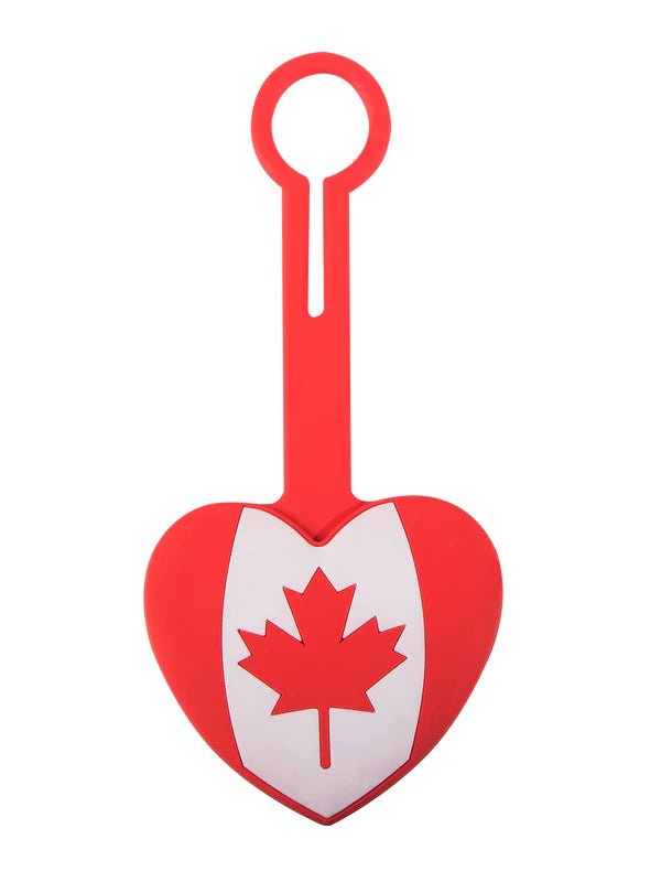 Austin House Canada Heart Luggage Tag