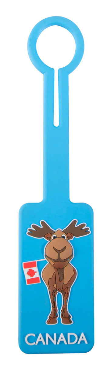 Austin House Canada Moose Luggage Tag
