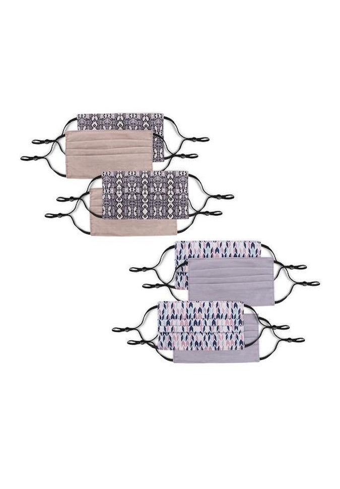 Non Medical Bondstreet Adult Face Masks - Set of 4PPEPink Collection