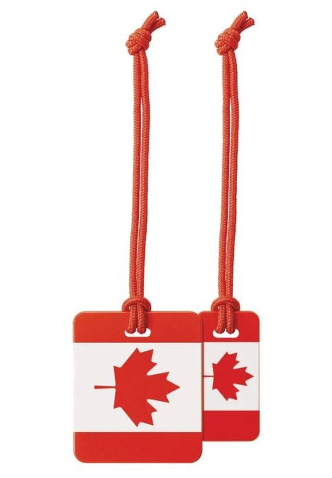 Go Travel Canadian Luggage Tags - 2 Pack