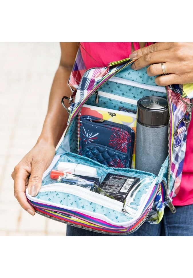 Lug Wrangler Crossbody BagBagPlayful Plaid