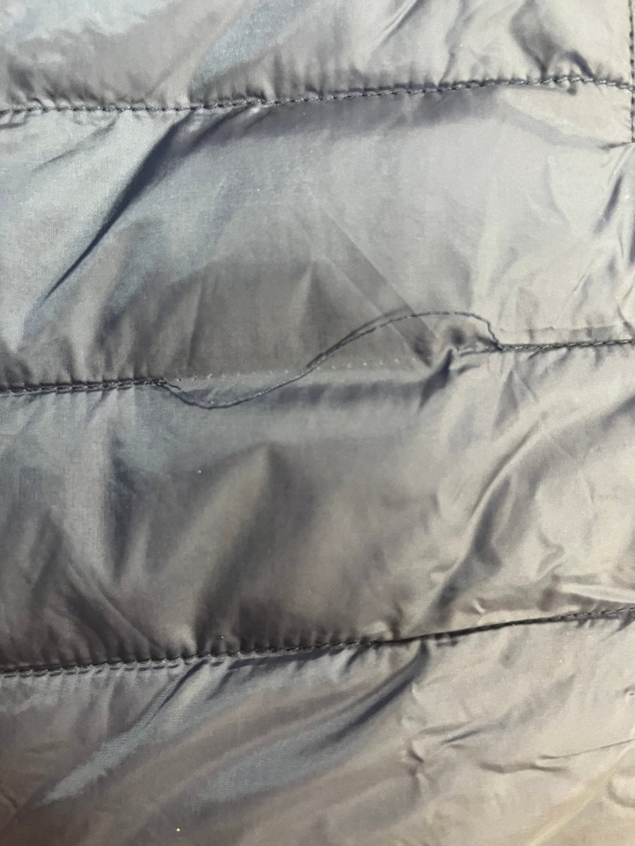 Mac In A Sac Synergy Men's Insulated Packable Jacket - Stitching Loose (See Images) Marked Down Accordingly - Size Large - FINAL SALE