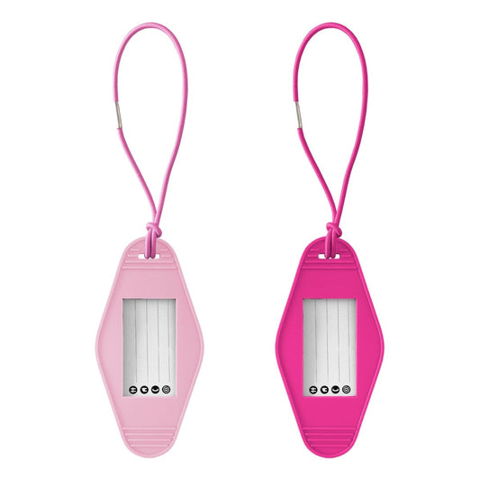 Product Image – Mine By Mytagalongs Set of 2 Hotel Key Luggage Tags