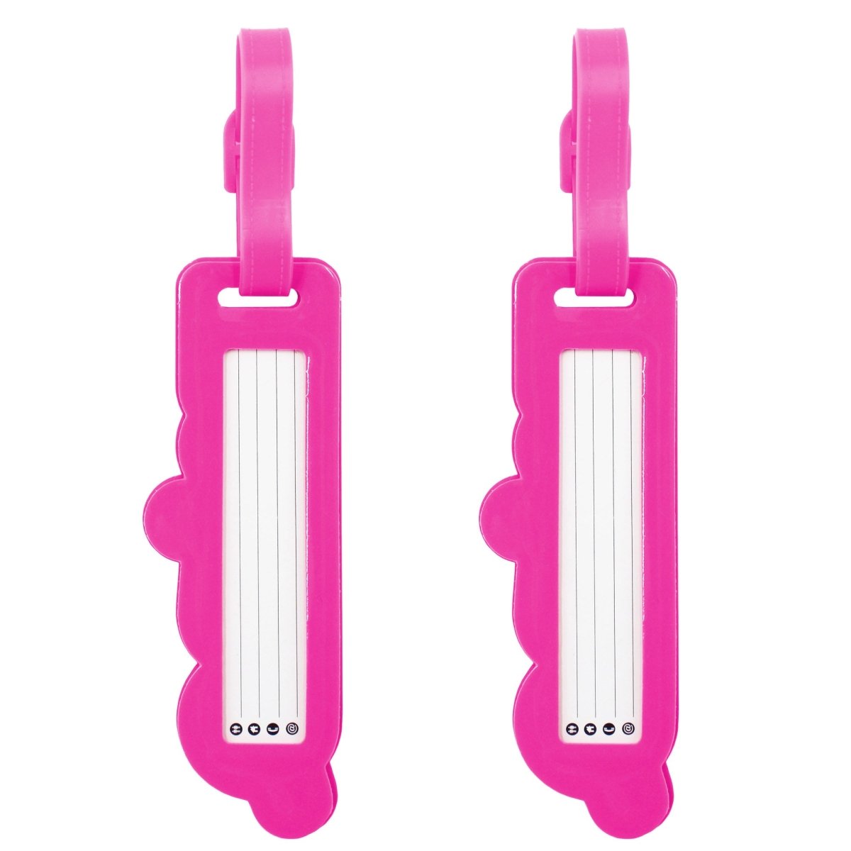 Mine by Mytagalongs Set Of 2 Mine Luggage Tags