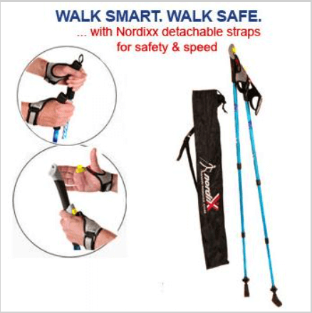 Product Image – Nordixx Global Traveler - Walking PolesWalking Pole