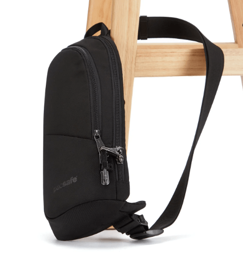 Product Image – Pacsafe Vibe 150 Anti - Theft Sling PackCrossbody BagSlate