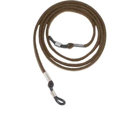 Peepers Faux Leather Eyeglass CordSUNGLASSESBrown