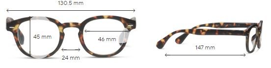 Peepers Headliner ReadersTortoise1.00