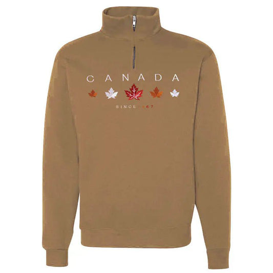 Product Image – Stone Age 1/4 Zip Sweatshirt