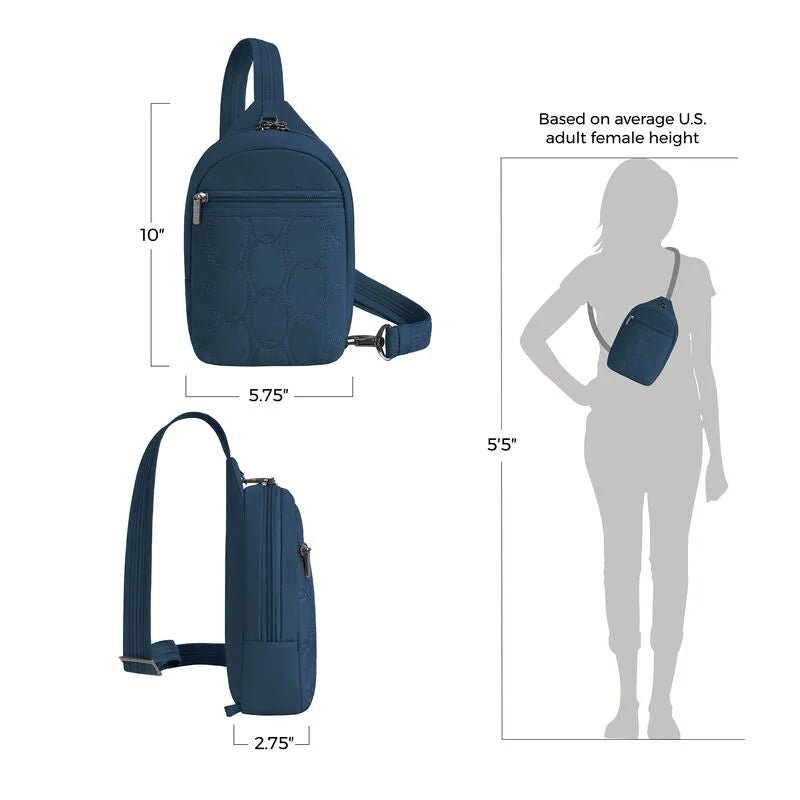 Travelon Runways Anti-Theft Small Sling