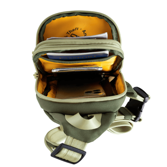 Product Image – Travelon Voyages Anti-Theft Compact Sling