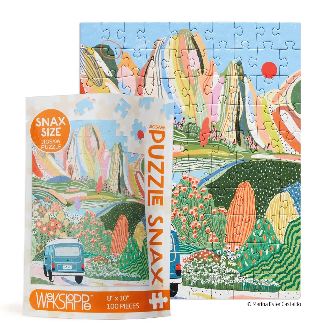 WerkShoppe 100 Piece Jigsaw Puzzle - Day Tripping