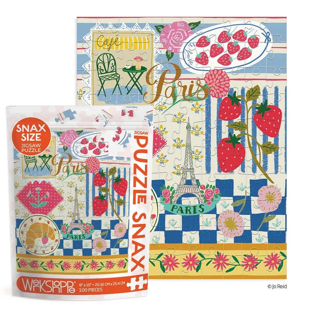 WerkShoppe 100 Piece Jigsaw Puzzle - Paris Cafe