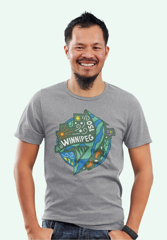 Product Image – Winnipeg 150 Adult Unisex T-Shirt - ONLINE ONLY