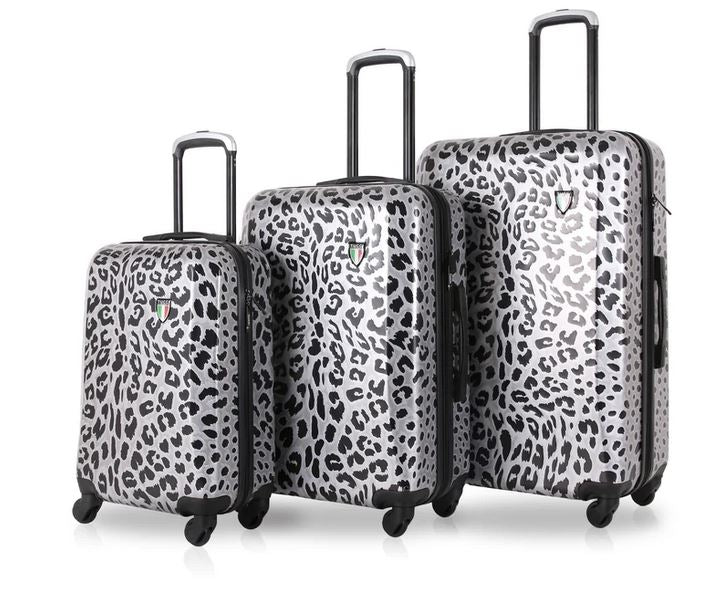 Tucci Winter Leopard 20" Hardside Carry-on Spinner