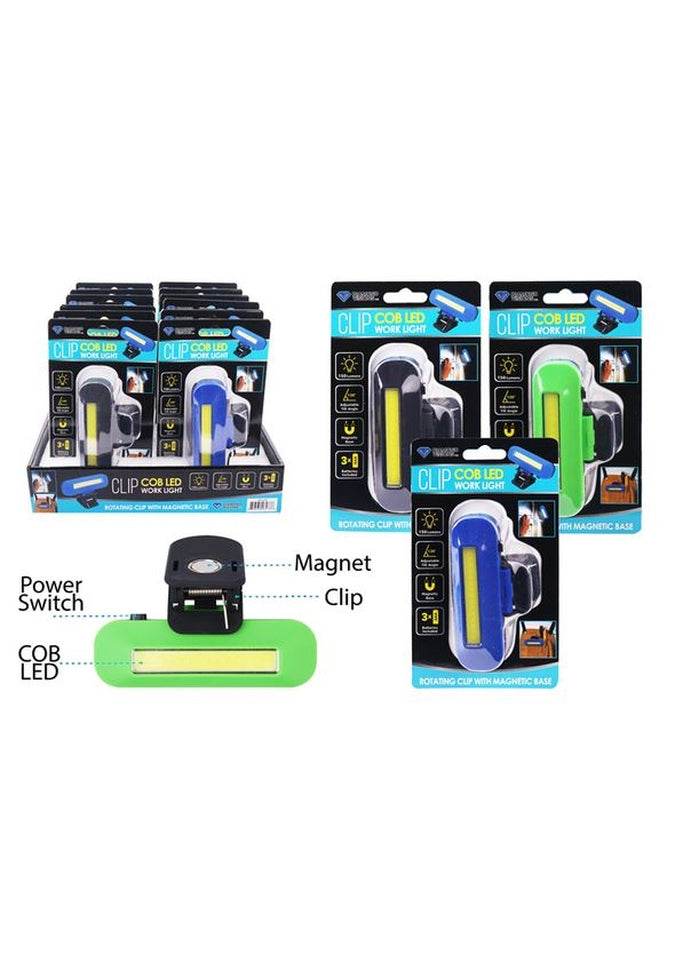 COB LED Clip Work LightLighting AccessoriesGreen