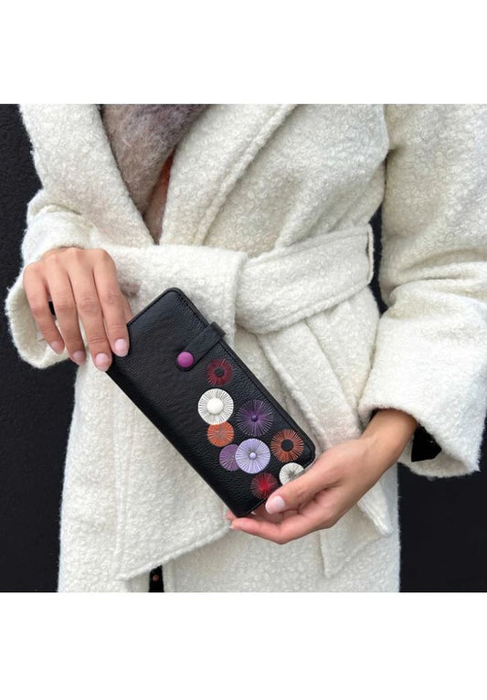 Product Image – Espe Floret Long WalletWalletBlack