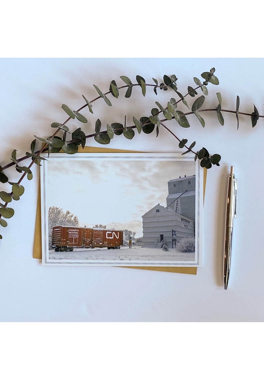 Product Image – From My Angle Photography - NotecardsNote CardRail Car