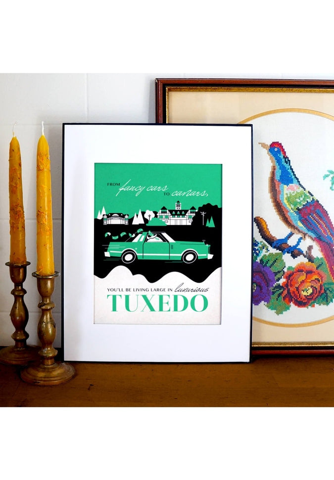 Happyland Art PrintsArtLuxurious Tuxedo