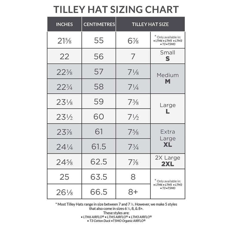 Tilley TH8 Hemp Sun Hat - Size L & XL - ONLINE ONLY