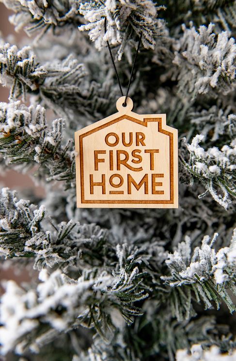 Huron Woodwork First Home OrnamentornamentOur First Home