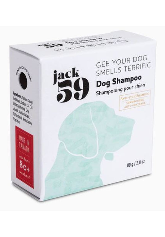 Product Image – Jack59 - Dog Shampoo BarShampoo BarGee Your Dog Smells Terrific - Anti - Itch Shampoo