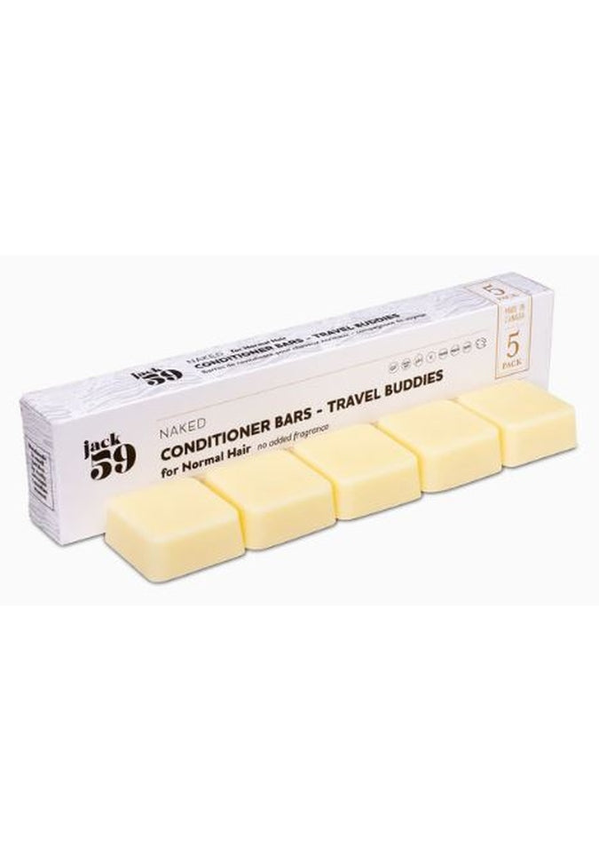 Jack59 Travel Size Conditioner Bar Refill 5 - PackShampoo BarNaked