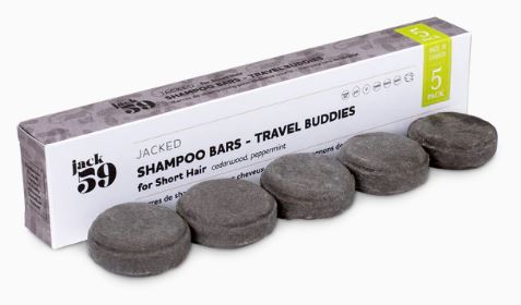 Jack59 Travel Size Shampoo Bar Refill 5 - PackShampoo BarJacked