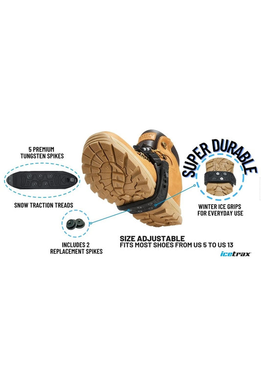 Product Image – Icetrax Midflip Mid - Sole Ice CleatsIceTrax