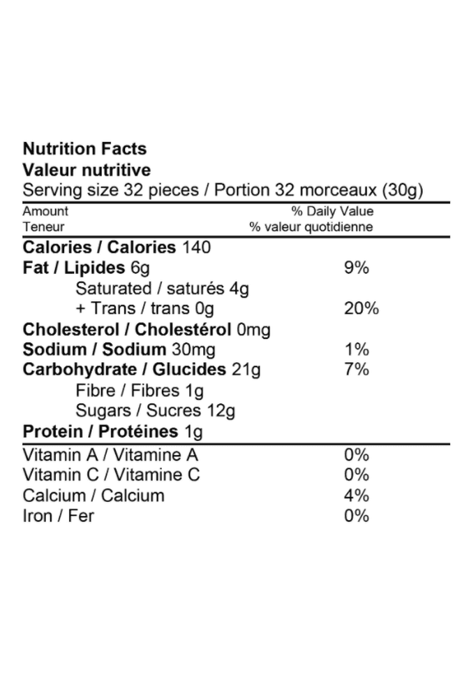 Mordens' of Winnipeg Chocolate Covered RaisinsFood