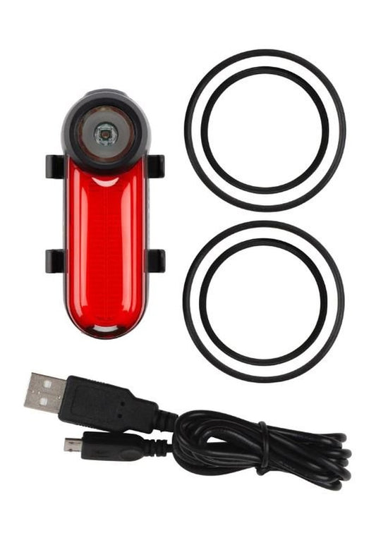 Product Image – Nite Ize Radiant 125 Rechargeable Bike Light Red TailightBicycle Accessories