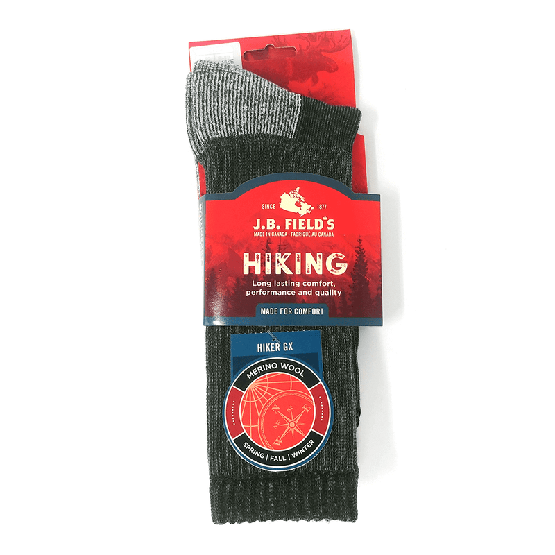 The Great Canadian Sox Co. Inc.J.B. Field's - "Hiker GX" 74% Merino Wool Crew SockSocks1016196
