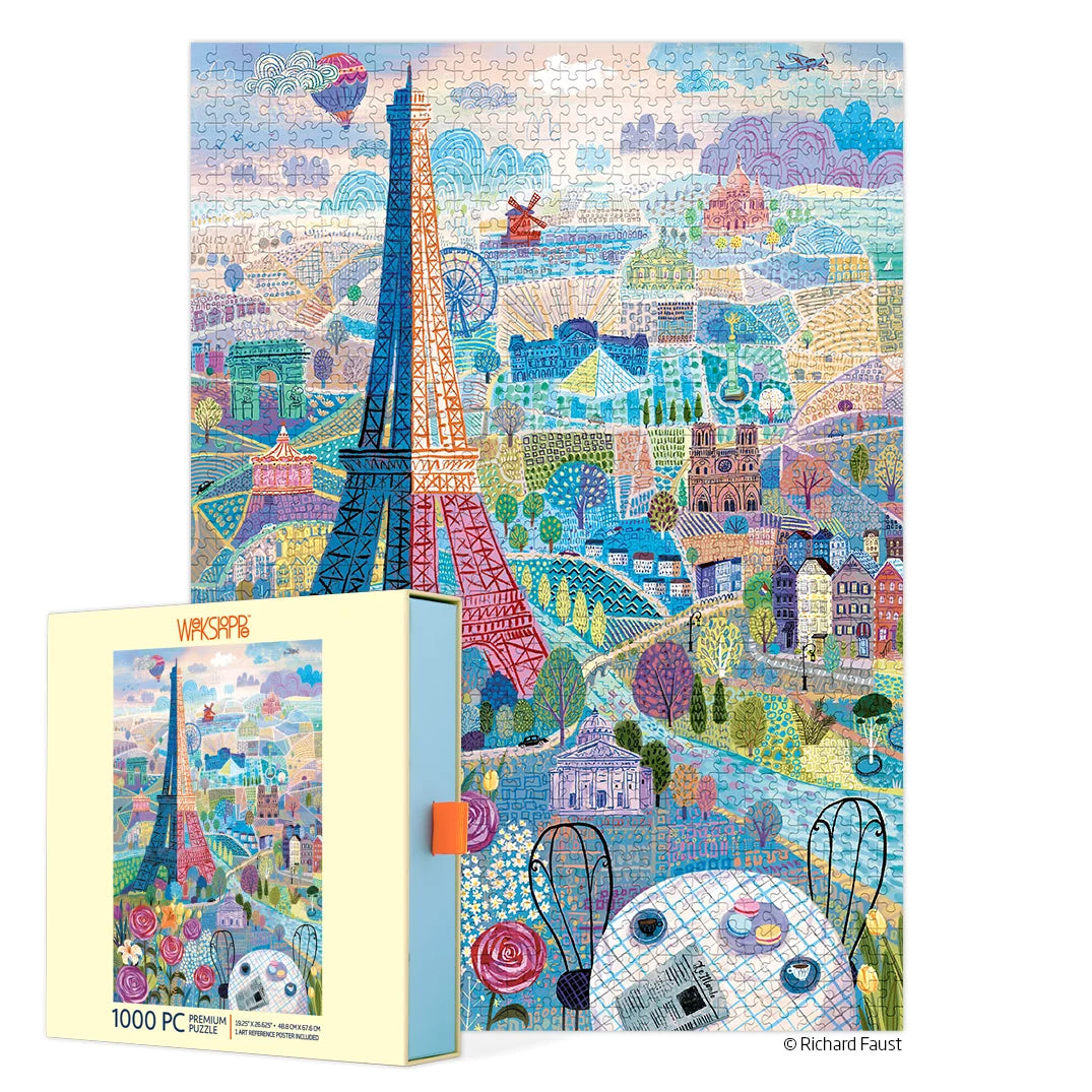 WerkShoppe 1000 Piece Puzzle - Paris