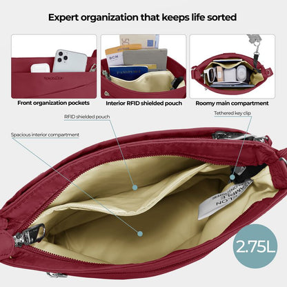 Travelon Roam Anti-Theft Small Crossbody