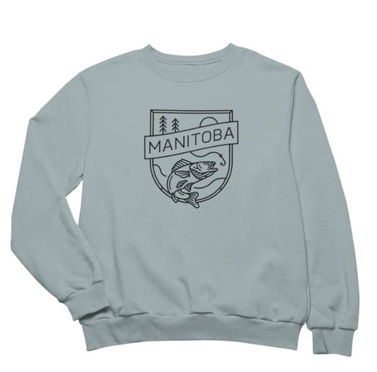 Product Image – We Heart Winnipeg Manitoba Angler Crewneck