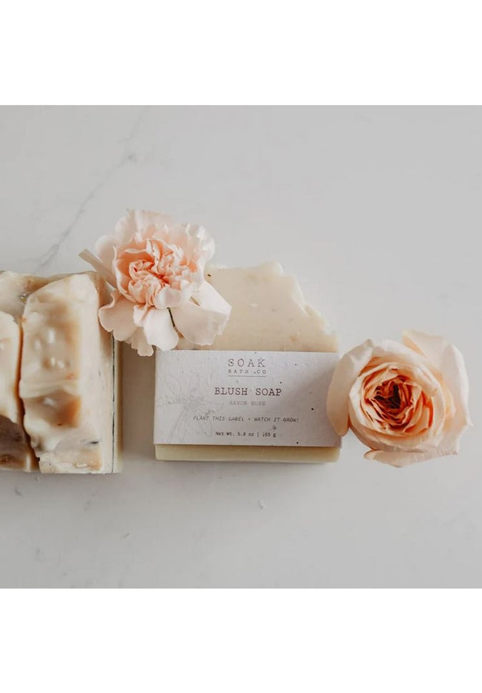 SOAK Bath Co. Blush Bar Soap