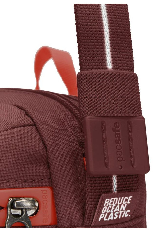 Pacsafe Go Anti - Theft Festival CrossbodyCrossbodyGarnet Red