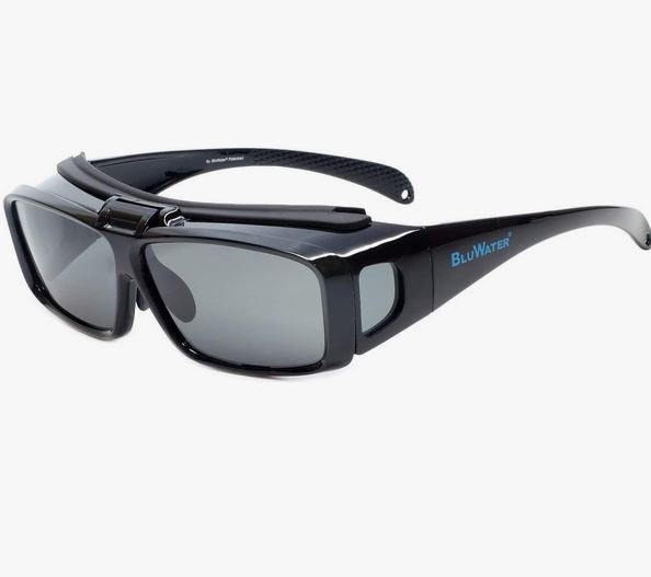 BluWater Polarized Flip-It Fitover Sunglasses