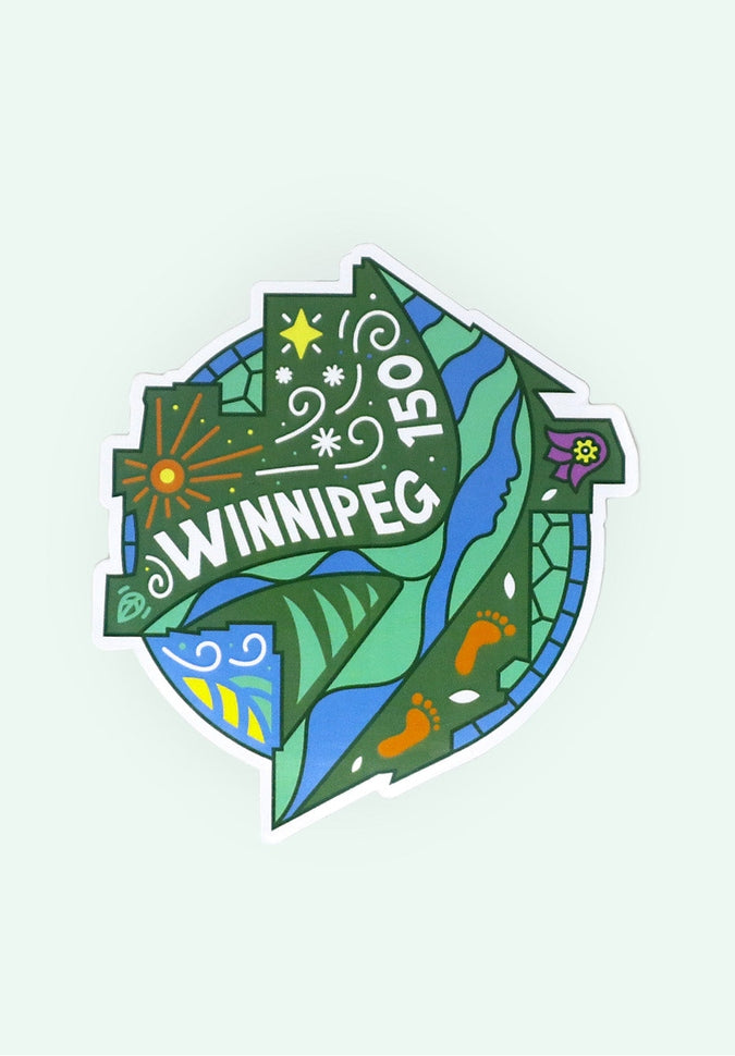 Winnipeg 150 Sticker