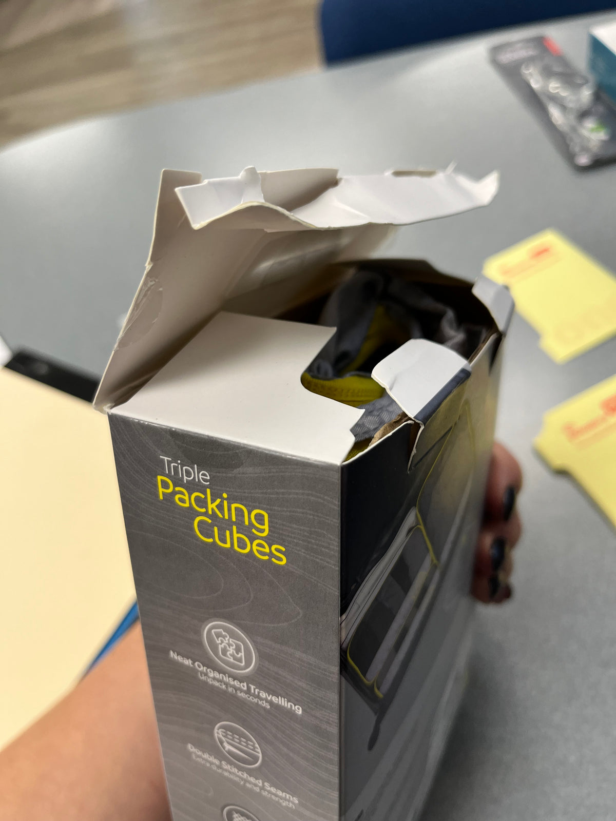 Go Travel Triple Packing Cubes - Damaged Packaging - Marked Down Accordingly