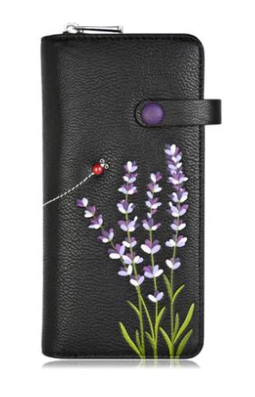 Espe Lavender RFID Clutch Wallet