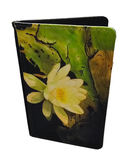 Ron Risley Art - Floral Passport Cover
