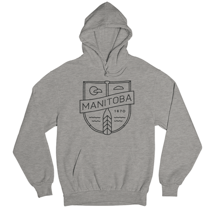 We Heart Winnipeg Manitoba Cottage Hoodie