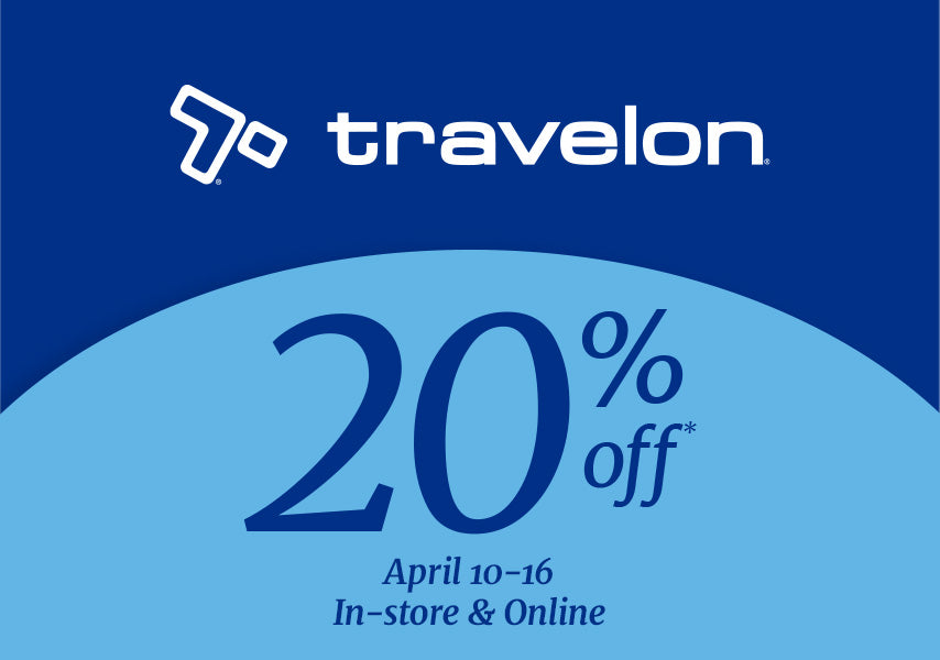 Travelon® 20% off* April 10-16 In-store & Online