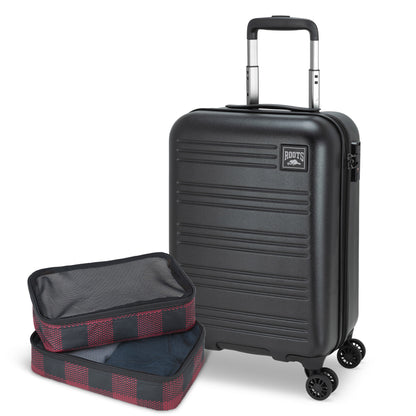 Roots Chalet Spinner Carry-On & Packing Cube Set