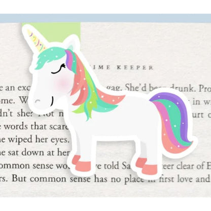 Craftedvan Magnetic Bookmarks - 51 StylesBookmarkRainbow Unicorn