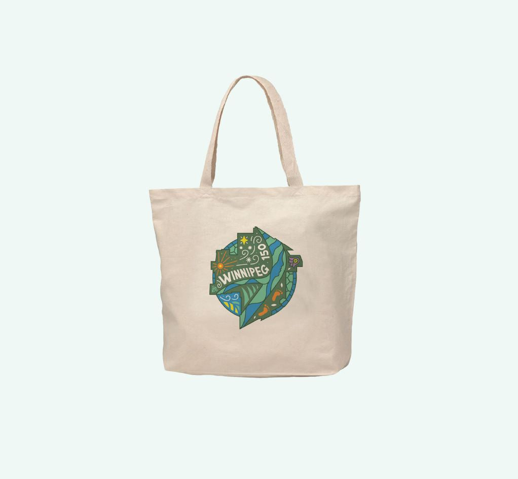 Winnipeg 150 Tote Bag