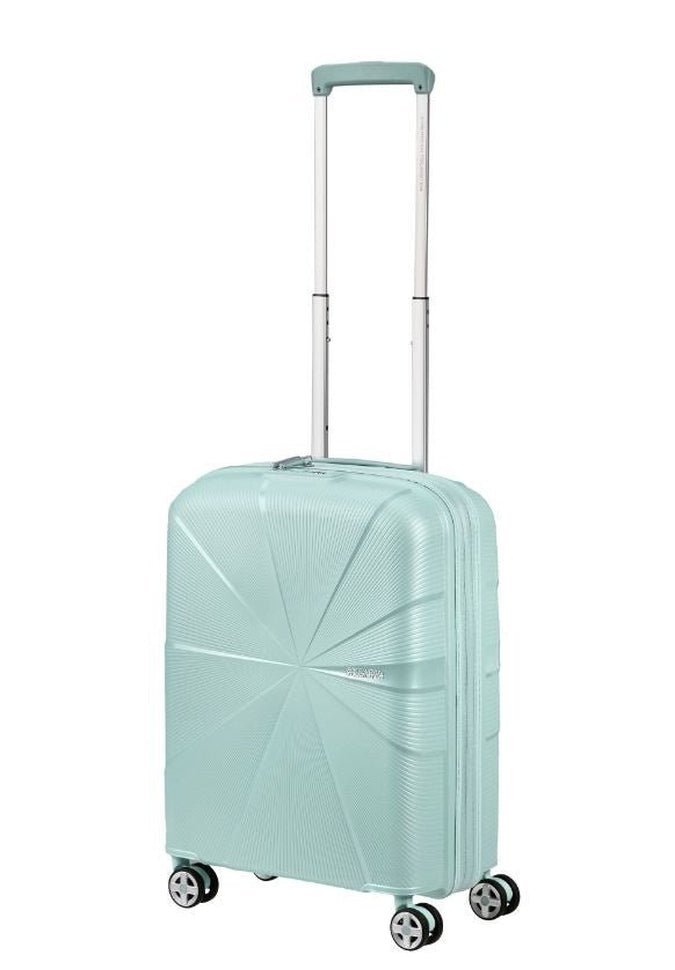 American Tourister StarVibe Carry On SpinnerLuggageMetallic Surf Blue