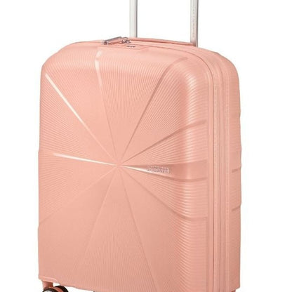 American Tourister StarVibe Carry On SpinnerLuggageMetallic Peach