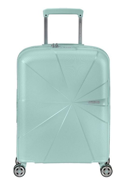 American Tourister StarVibe Carry On SpinnerLuggageMetallic Surf Blue